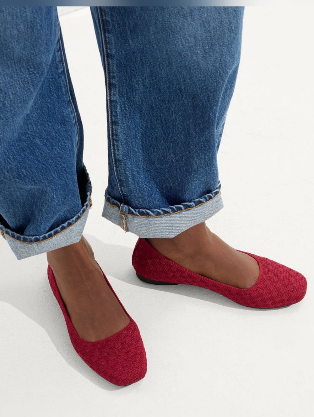 Rothy's The Max Square Ruby Flats
